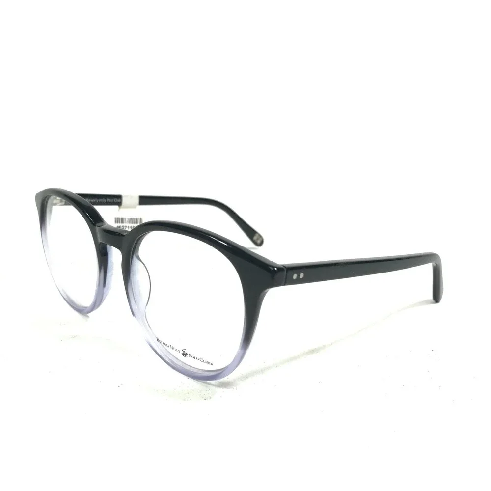Beverly Hills Polo Club BHPC 94 COL 90 Eyeglasses Frames Black Purple 50-18-140